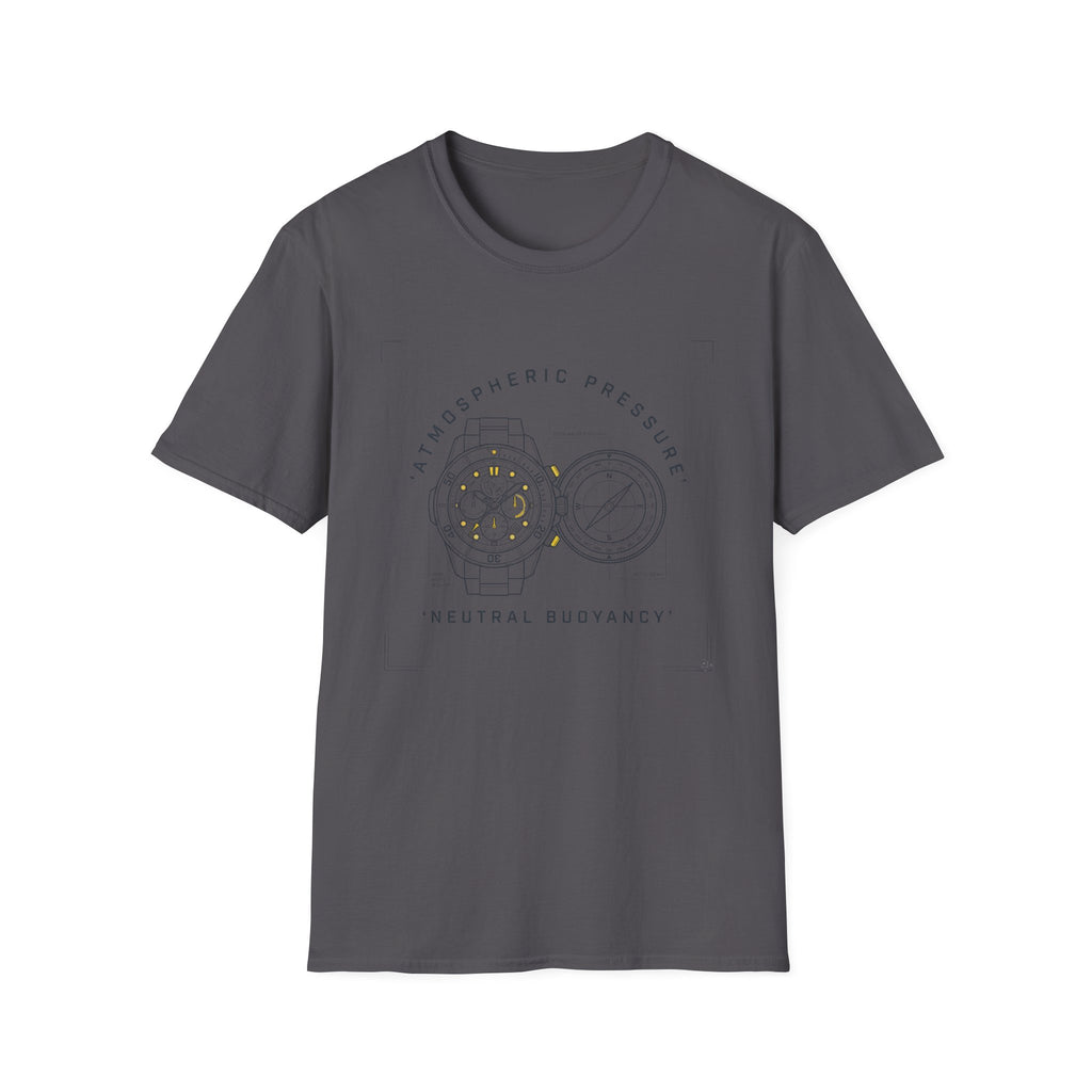 Atmospheric Pressure Diagram T-Shirt — Neutral Buoyancy Science Tee