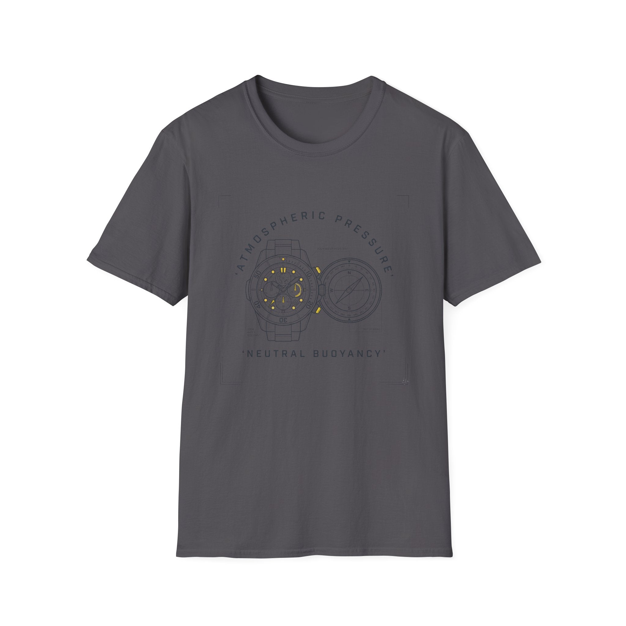 Atmospheric Pressure Diagram T-Shirt — Neutral Buoyancy Science Tee