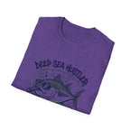 T-shirt Deep Sea Hustler – T-shirt de pêche "Sink Hooks, Stack Aces"