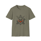 Pirate Skull Anchor T-Shirt — “The Briney Deep” Nautical Crew Tee
