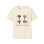 Plant Lover T-Shirt — Botanical Pots Design (Succulent & Cactus)
