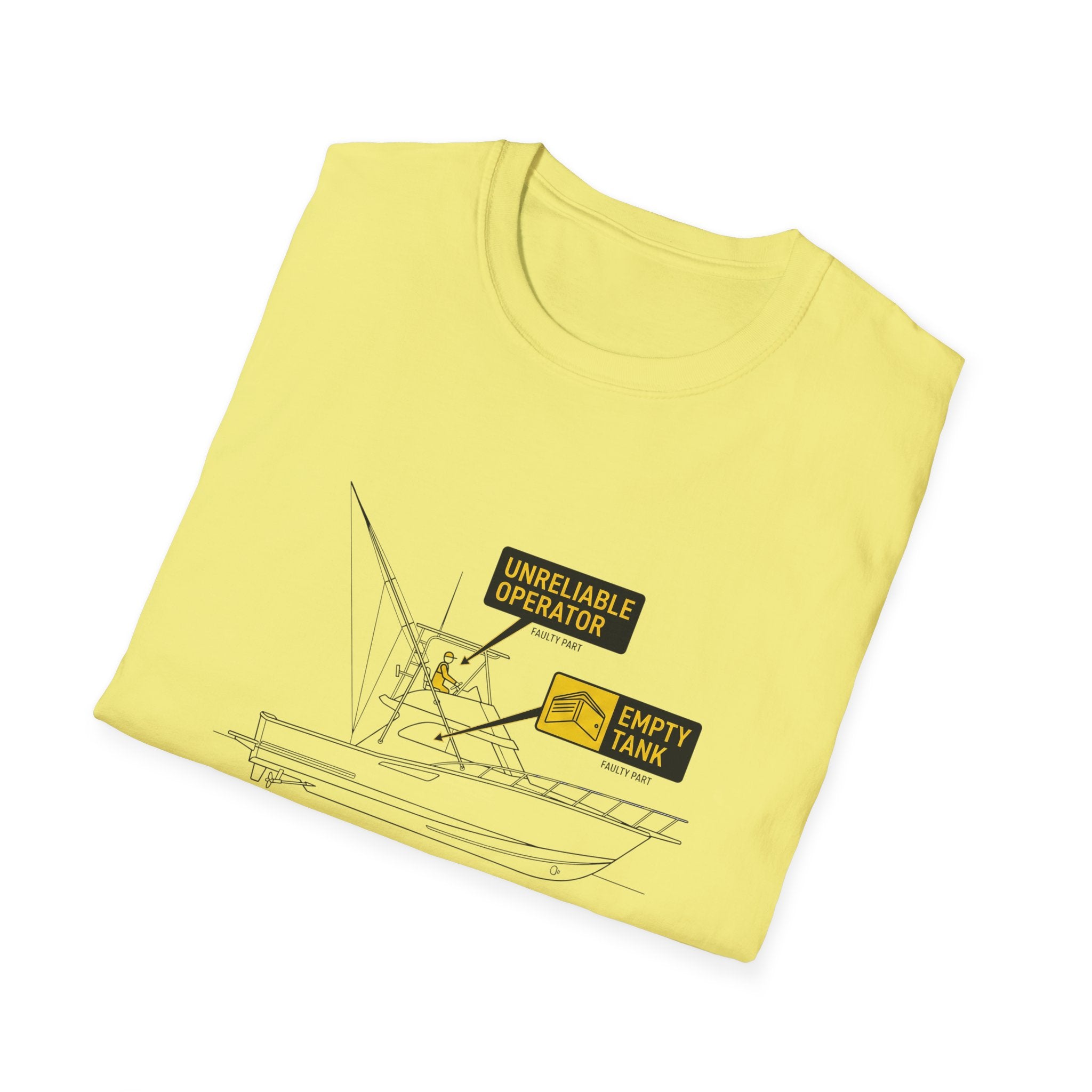 T-shirt — T-shirt graphique « Offshore Financial Ruin » (Ruine financière offshore)