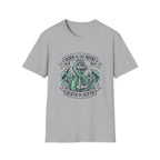 T-shirt Ancre Tête de Mort — "Né de la saumure / Mort ou Profondeur" T-shirt graphique nautique