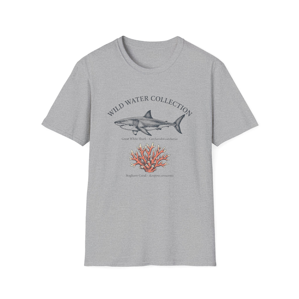 Shark & Coral 'Wild Water Collection' T-Shirt