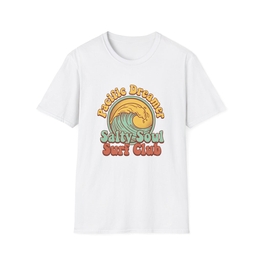 Surf Club T-Shirt — 'Salty Soul' Baltic Dreamer Vintage Wave Tee