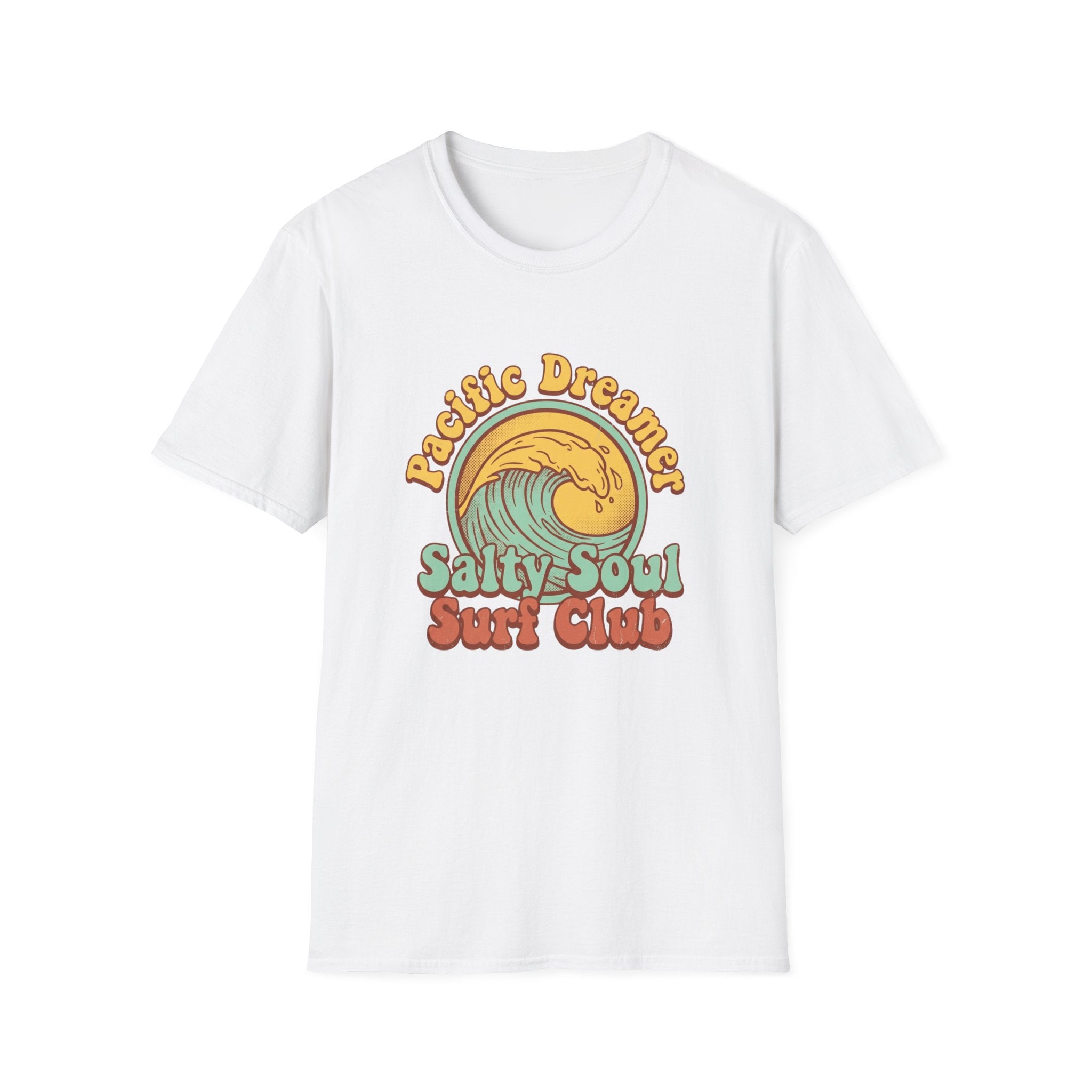 Surf Club T-Shirt — 'Salty Soul' Baltic Dreamer Vintage Wave Tee