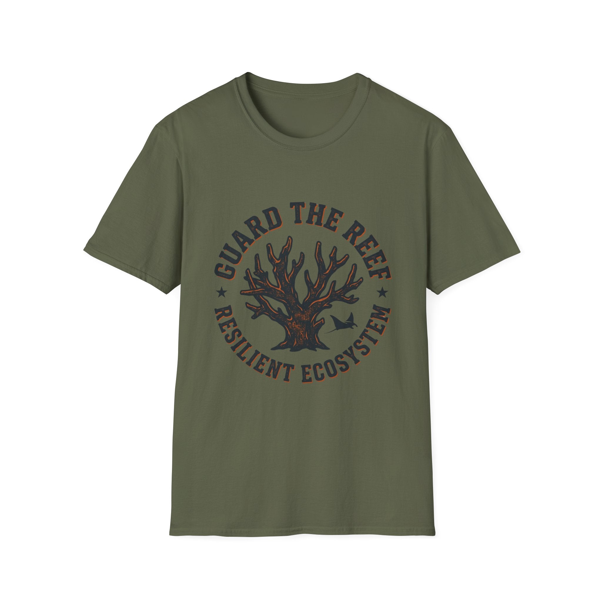 Guard the Reef T-Shirt — "Resilient Ecosystem" Coral Conservation Tee