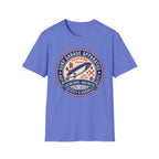 Garage Surf Apparel T-Shirt — Retro Surfboard Badge Design