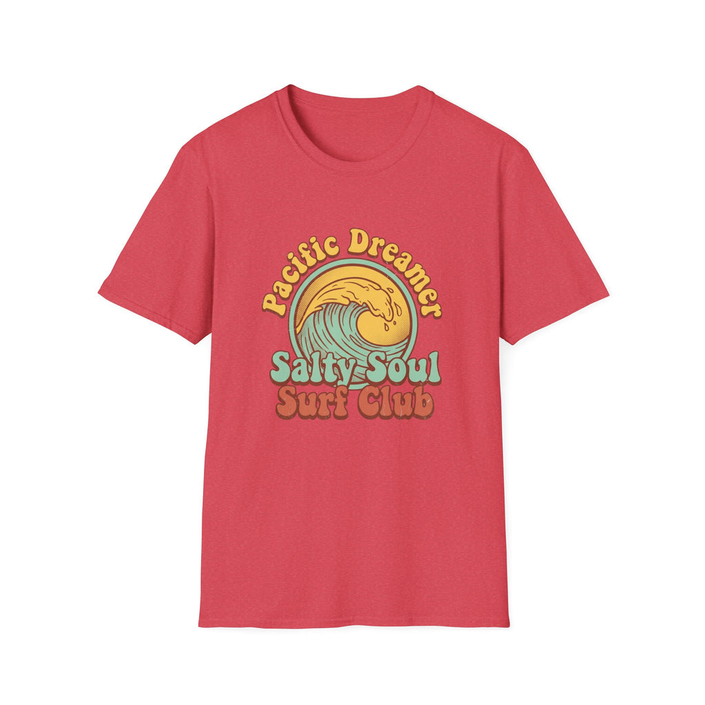 Surf Club T-Shirt — 'Salty Soul' Baltic Dreamer Vintage Wave Tee