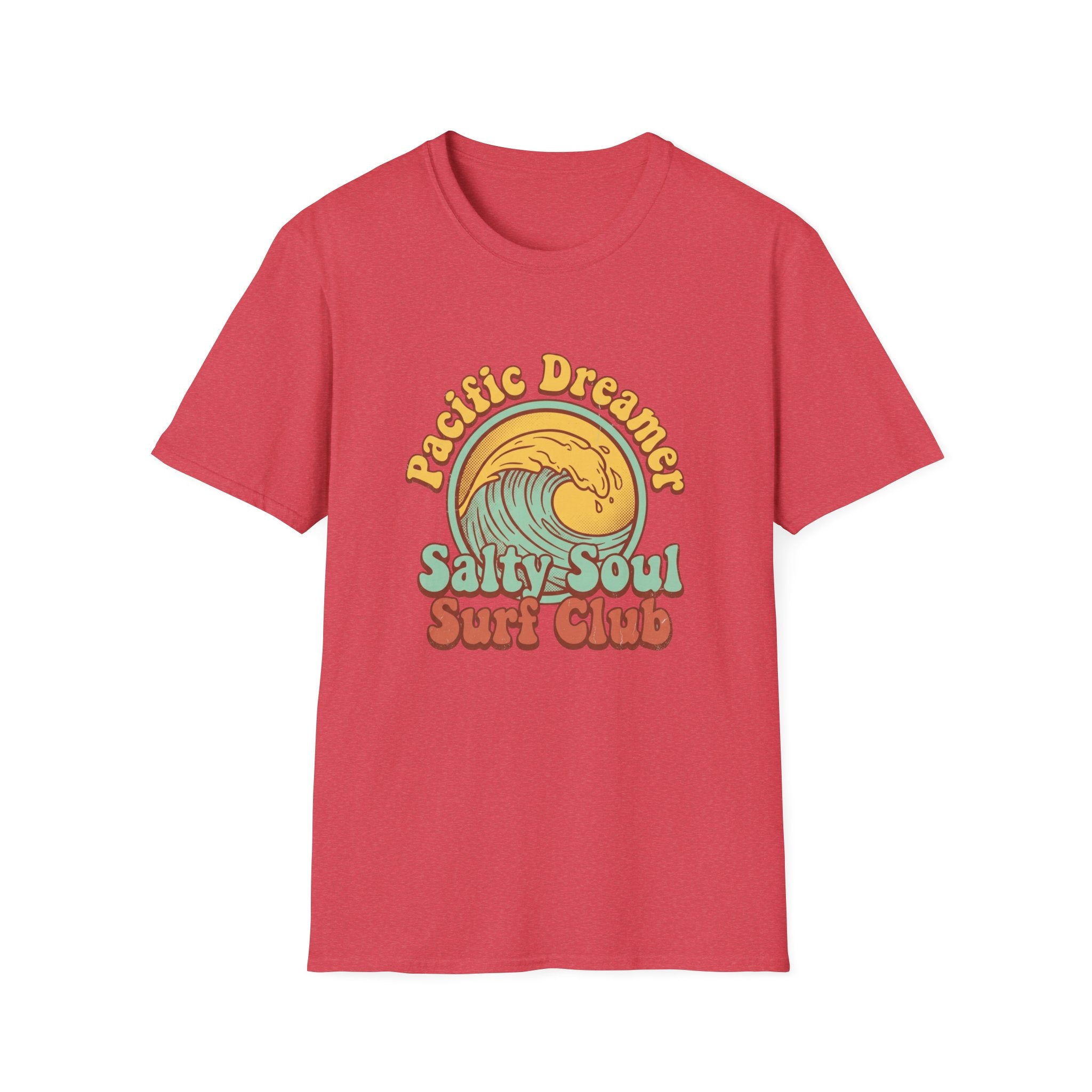 Surf Club T-Shirt — 'Salty Soul' Baltic Dreamer Vintage Wave Tee