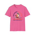 T-Shirt — "Professional Wave Dodger: Zero Turns Given" Surf Humor Tee