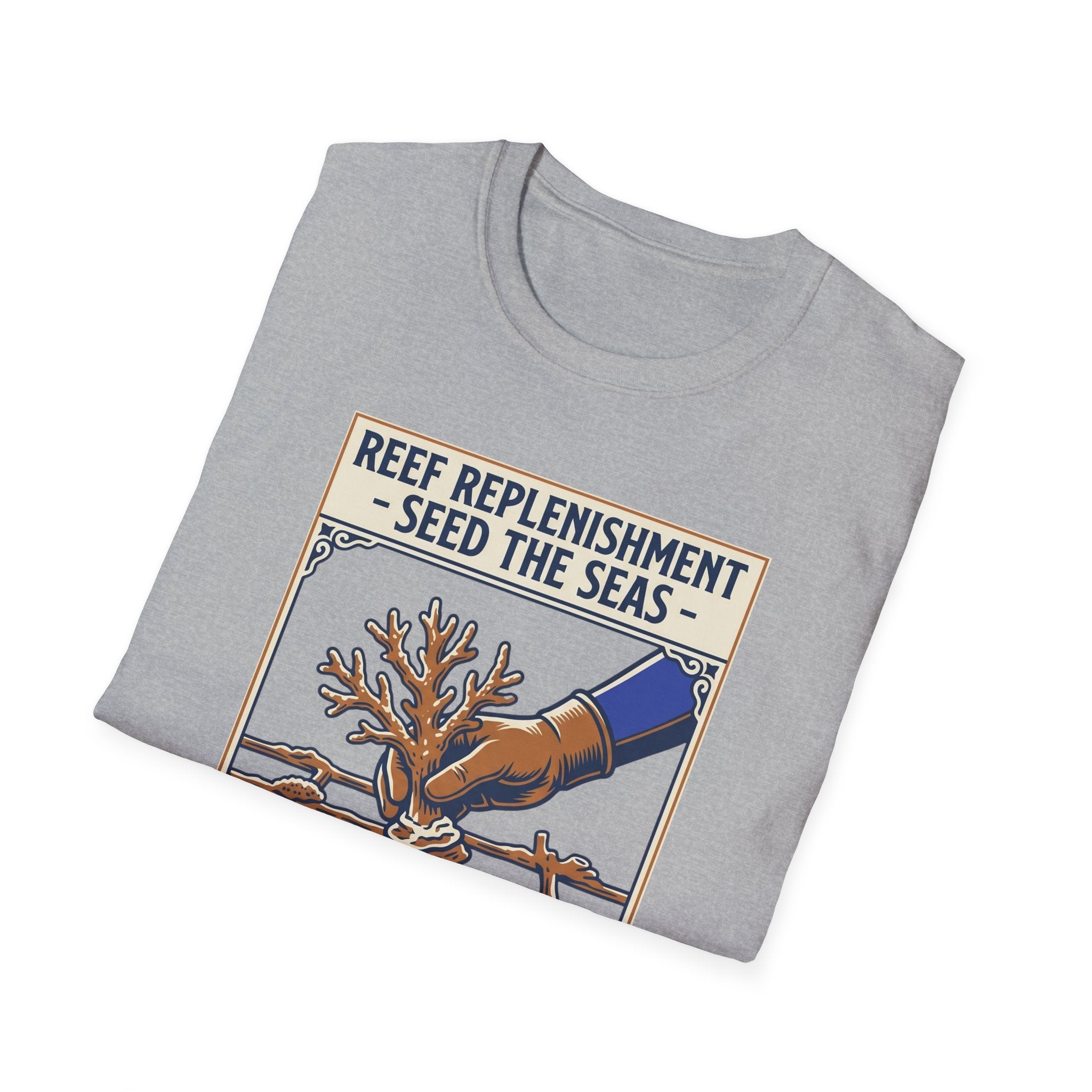 Reef Replenishment T-Shirt – Wild Water Co. 'Seed the Seas' Coral Conservation Tee