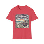 Outer Banks Beach Lifestyle T-Shirt — Vintage Coastal Surf & Sand Graphic Tee