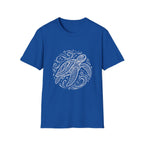 Sea Turtle Mandala T-Shirt – Hand-Drawn Ocean Art Tee