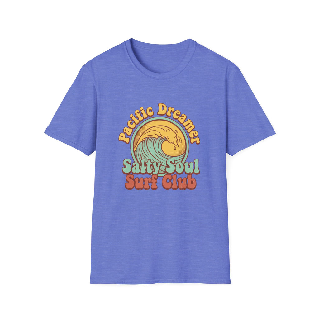 Surf Club T-Shirt — 'Salty Soul' Baltic Dreamer Vintage Wave Tee