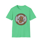T-shirt Deep Sea Division — Exploration océanique Vintage Casque de plongée