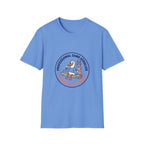 T-Shirt — "Professional Sand Stroller" Seagull Design (Slowest Tide Hunter)