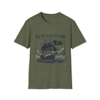 Teach's Hole Ocracoke, North Carolina T-Shirt — Blackbeard Pirate Ship Coastal Souvenir