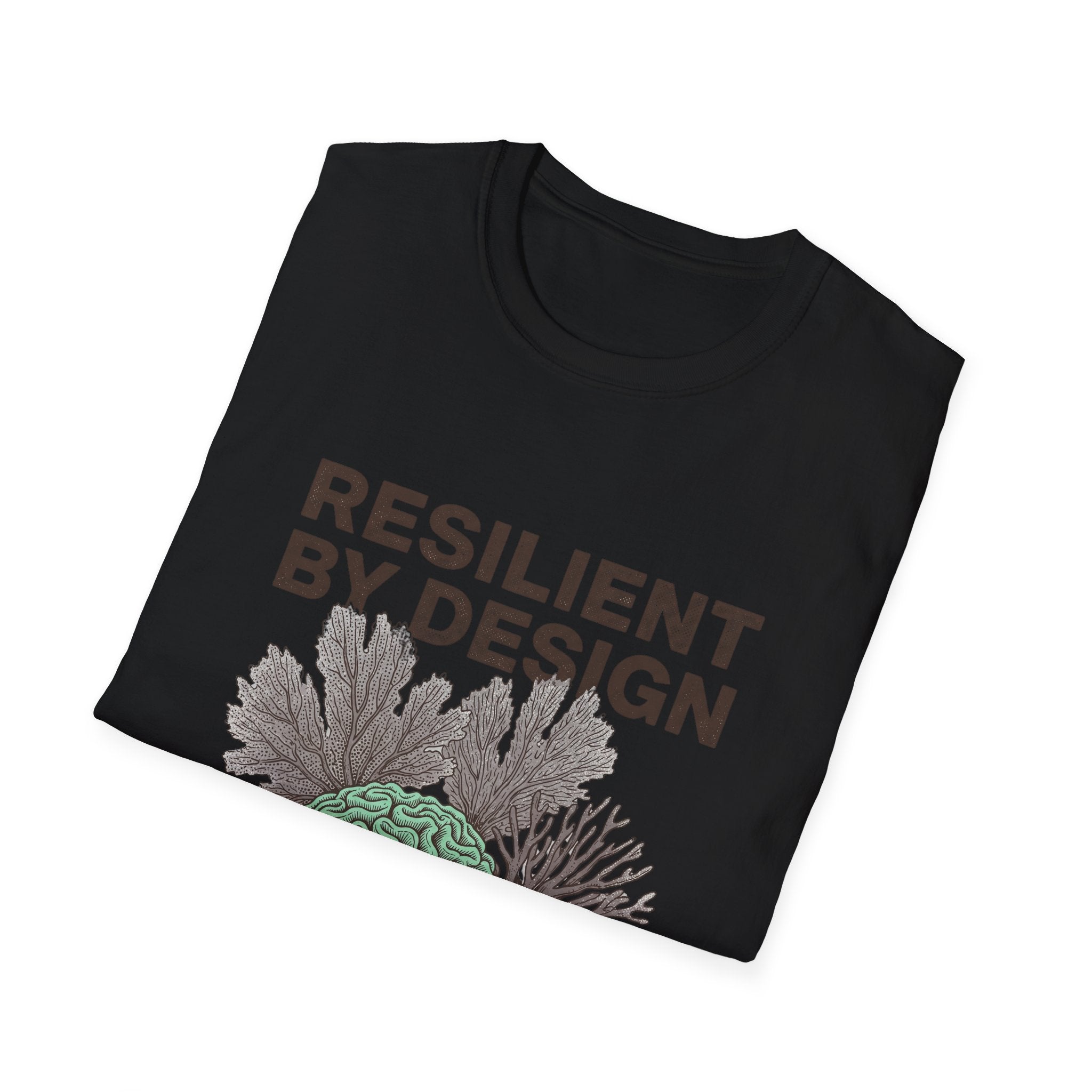 T-shirt « Resilient By Design » Corail — T-shirt pour la conservation des océans