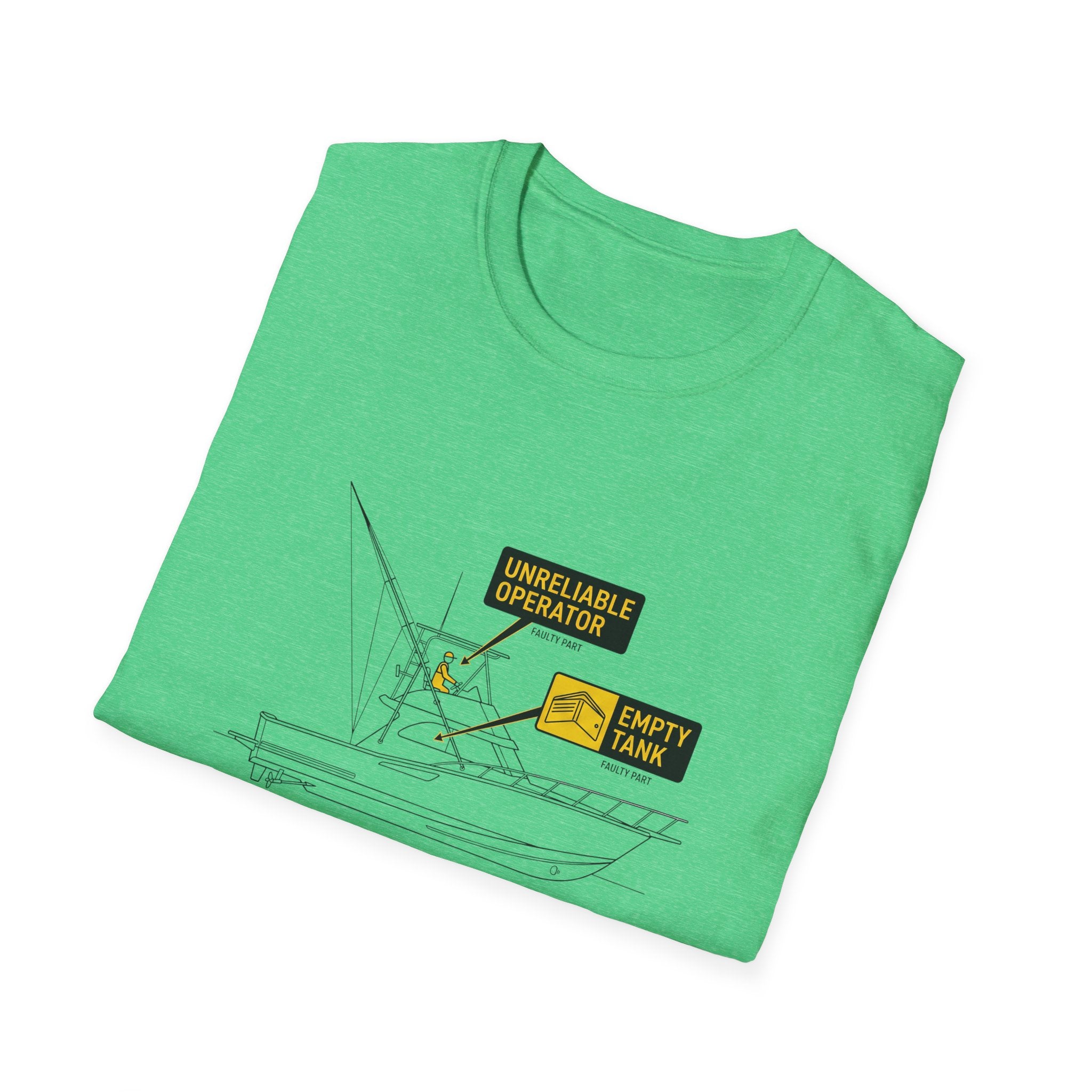 T-shirt — T-shirt graphique « Offshore Financial Ruin » (Ruine financière offshore)