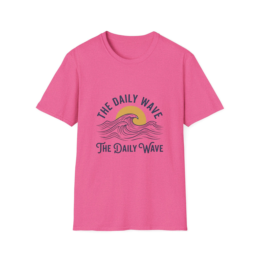 Daily Wave T-Shirt — Retro Sunset Surf Tee