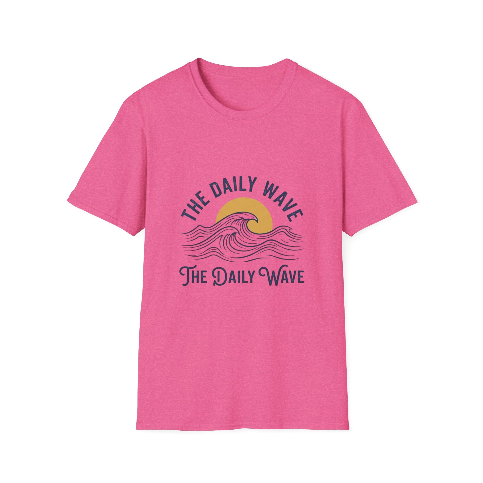 Daily Wave T-Shirt — Retro Sunset Surf Tee