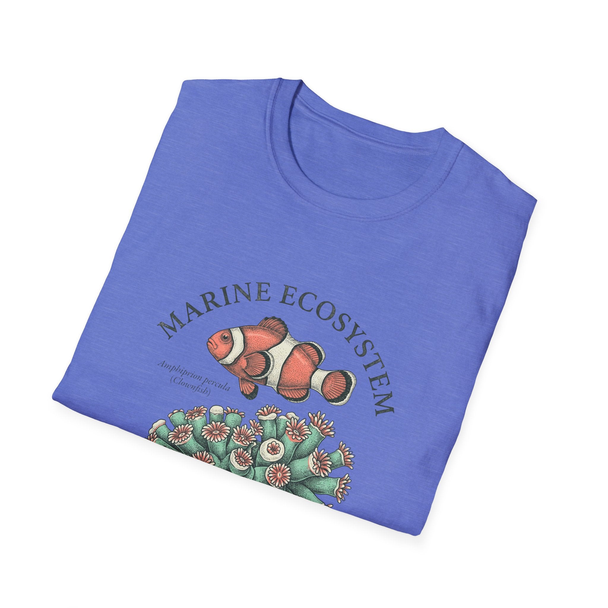 Marine Ecosystem Clownfish & Coral T-Shirt