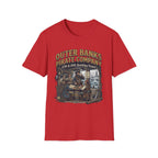 Outer Banks Pirate Company T-Shirt — "1718 & Still Avoiding Taxes" Vintage Nautical Tee
