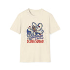 Scuba Squad T-Shirt — 'Adventures in the Deep' Vintage Diver Octopus Graphic Tee