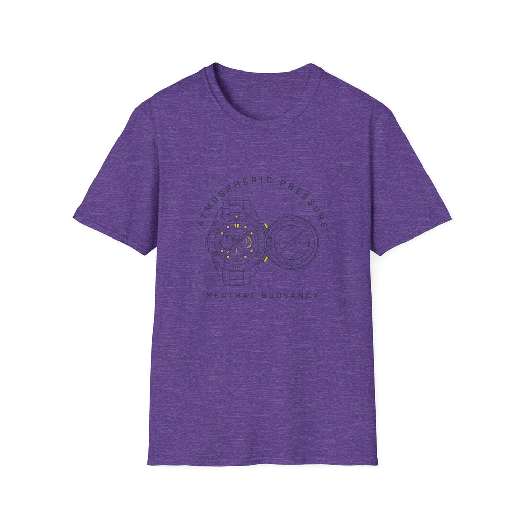 Atmospheric Pressure Diagram T-Shirt — Neutral Buoyancy Science Tee