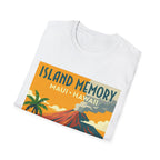T-Shirt — Island Memory Maui Hawaii Vintage Travel Poster Design