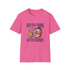 T-shirt de pêche en haute mer — T-shirt graphique « La façon la plus chère d'attraper des coups de soleil »