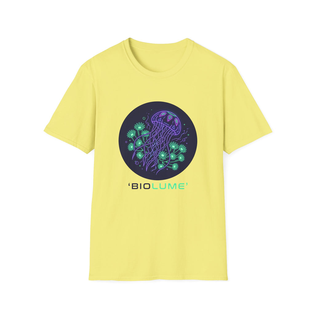 Biolume Jellyfish T-Shirt — Glowing Deep Sea Graphic Tee