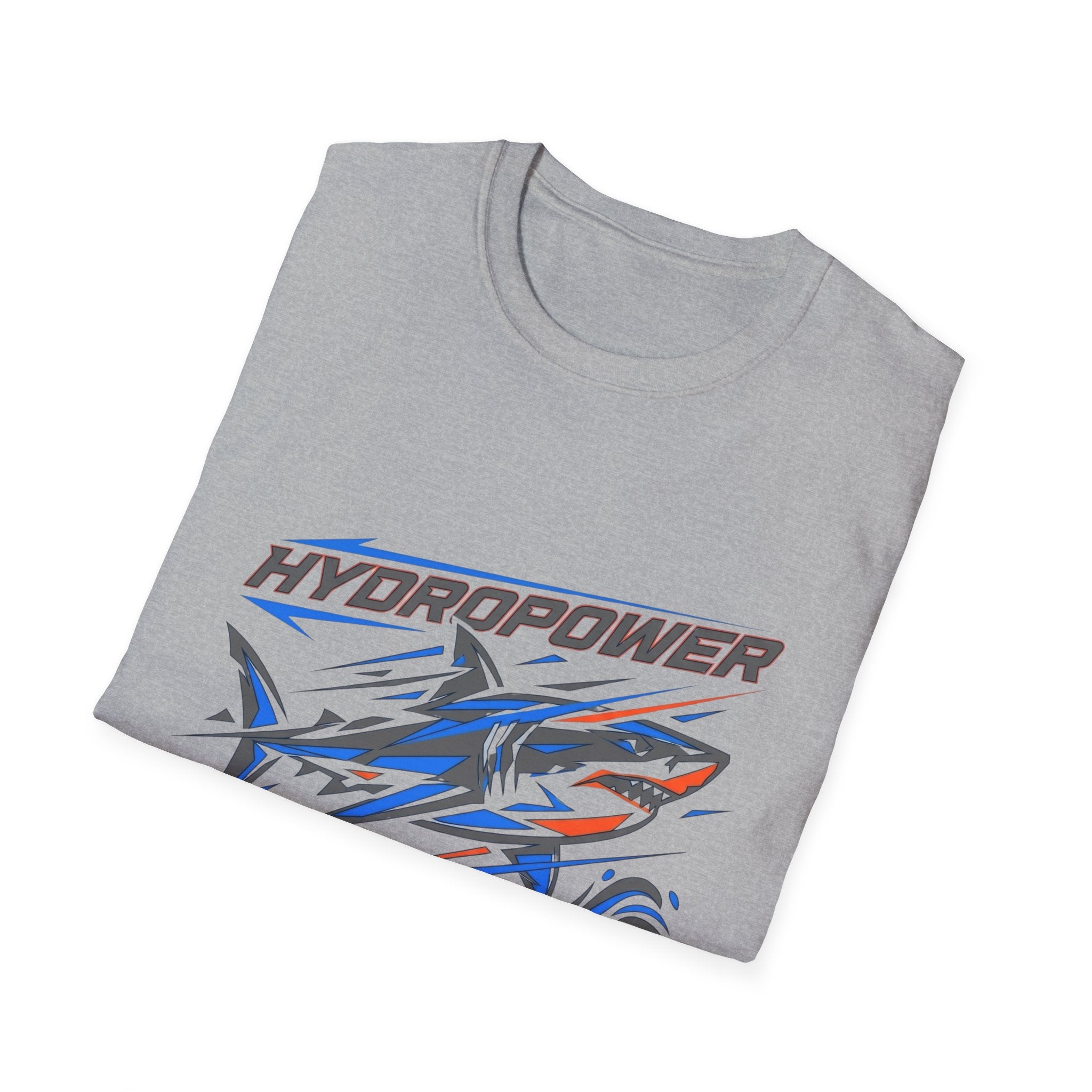 Hydropower Blue Currents Shark T-Shirt