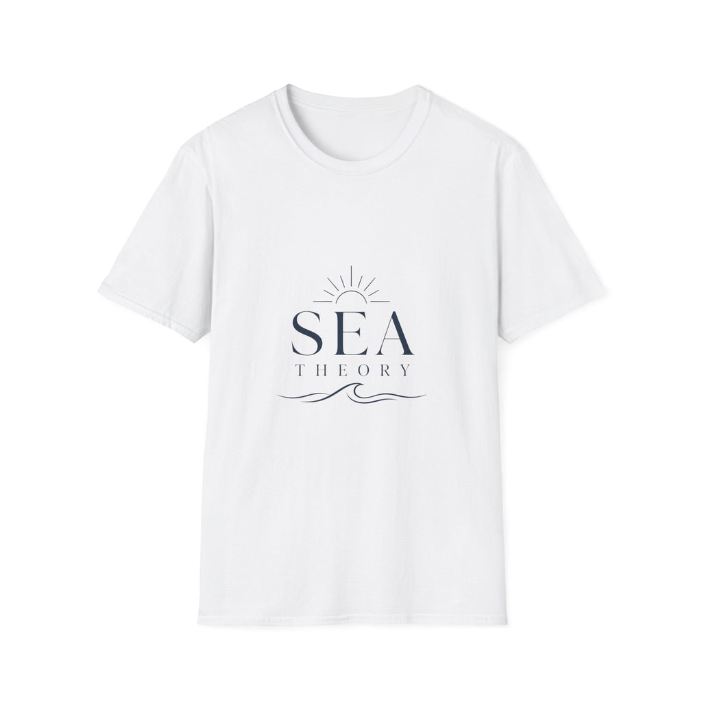 Sea Theory T-Shirt — Minimal Coastal Graphic Tee