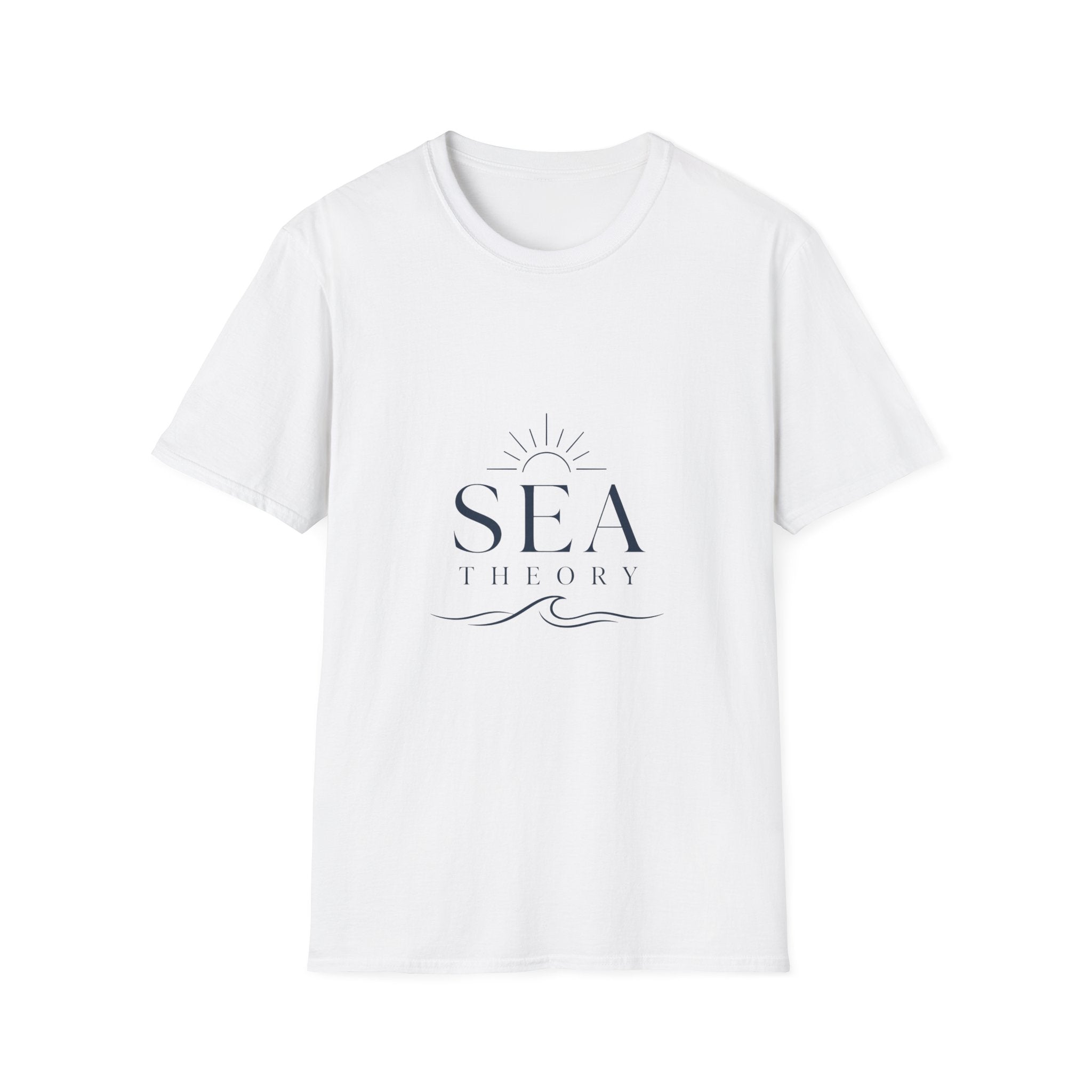 Sea Theory T-Shirt — Minimal Coastal Graphic Tee