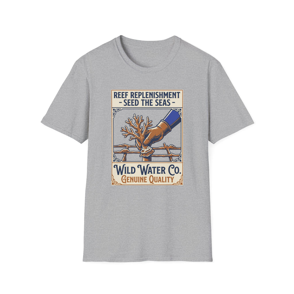 Reef Replenishment T-Shirt – Wild Water Co. 'Seed the Seas' Coral Conservation Tee