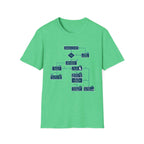 Flowchart T-Shirt – "Worked a Flaw?" Engineering Diagram Tee