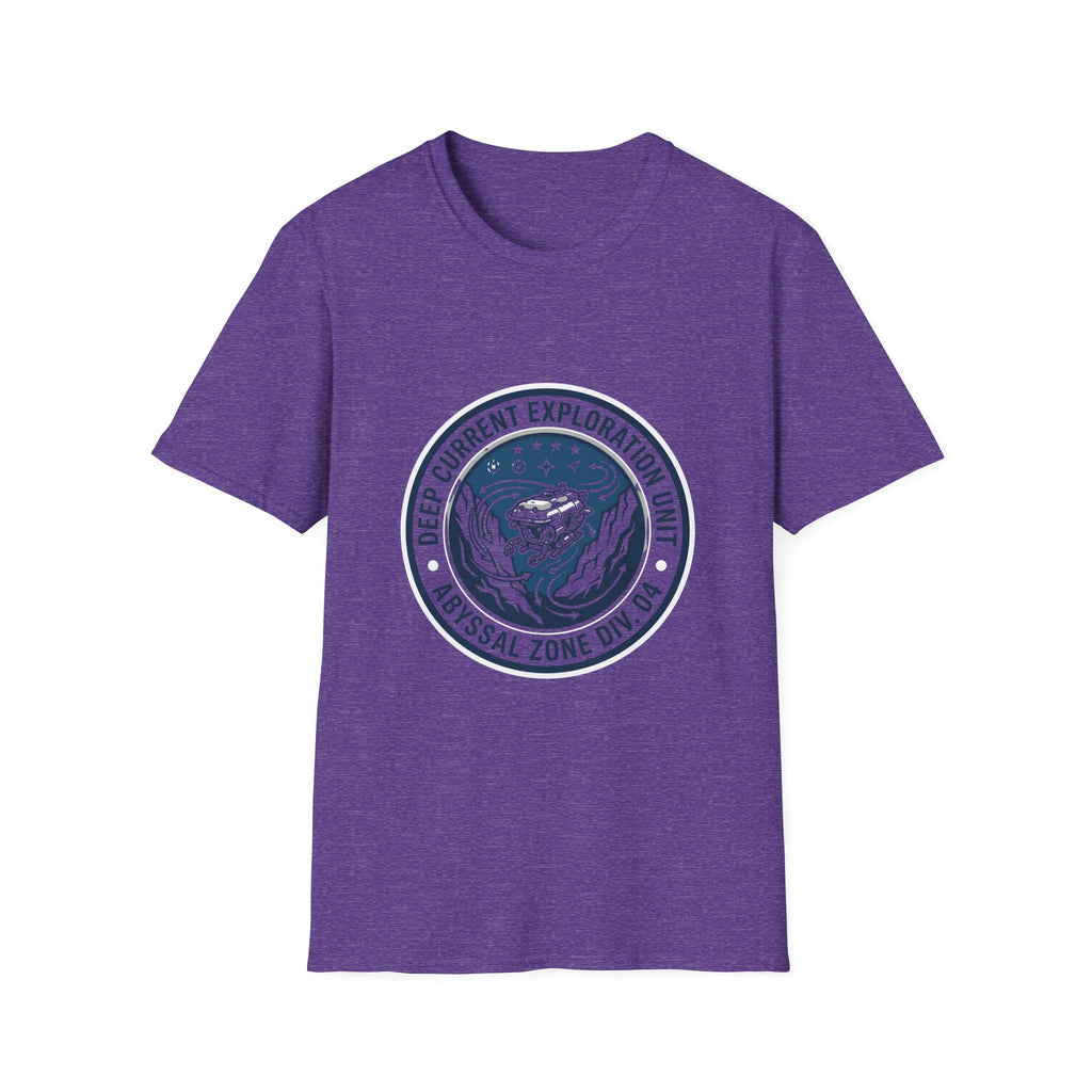 T-Shirt — Deep Current Exploration Unit 'Abyssal Zone' Ocean Patch Tee