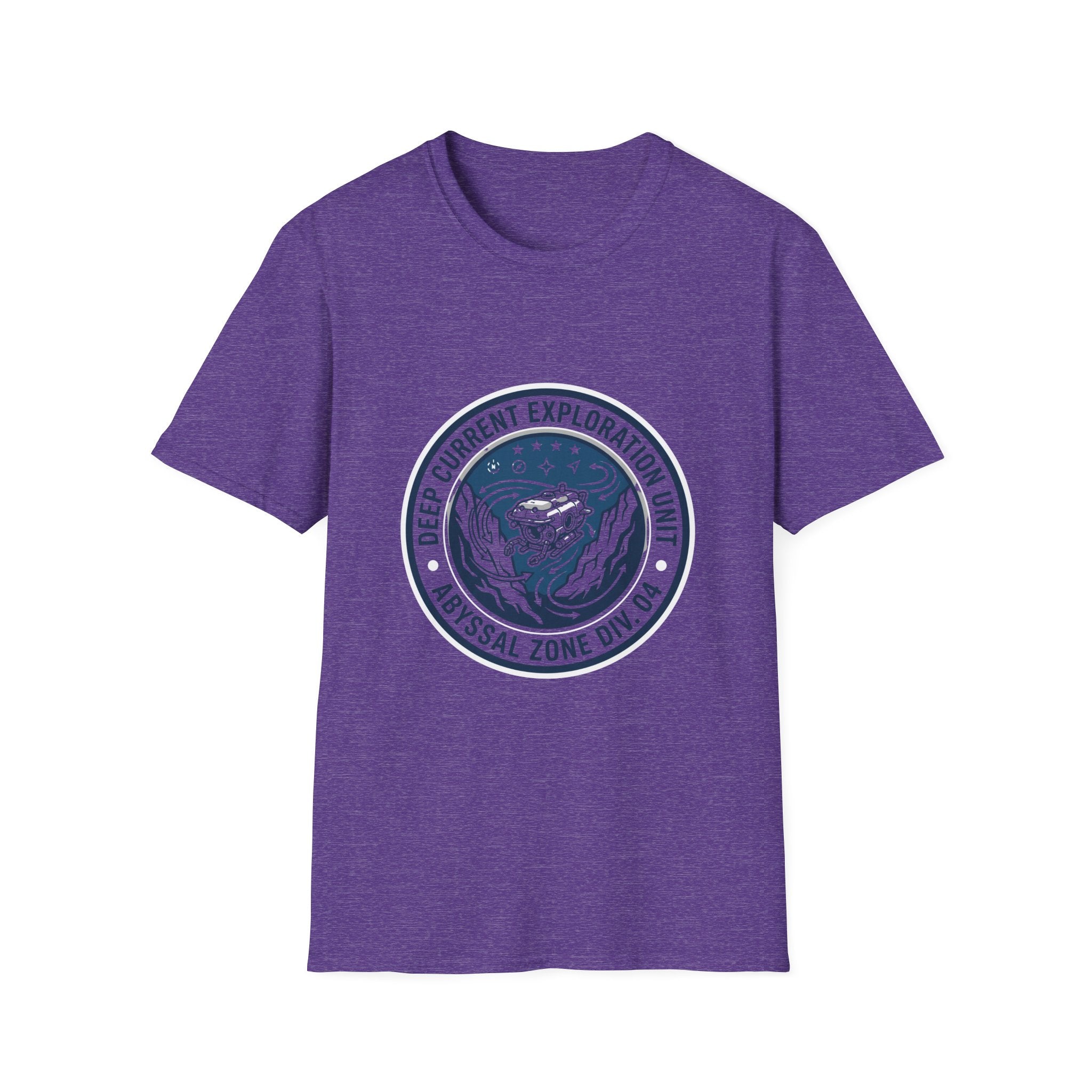 T-Shirt — Deep Current Exploration Unit 'Abyssal Zone' Ocean Patch Tee