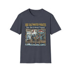 OBX Saltwater Pirates T-Shirt — Beer, Bait & Buried Treasure Coastal Tee