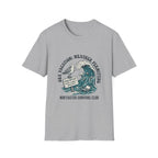 Nor'easter Survival Club T-Shirt — "OK, Vacation: Weather Permitting" Seagull & Wave Tee