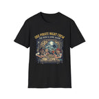 Pirate Night Crew T‑Shirt — "OBX Pirate Night Crew: The Rum Is Gone Again" Graphic Tee