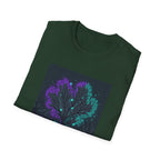 T-shirt Ginkgo clair de lune — Tee-shirt floral Jardin nocturne