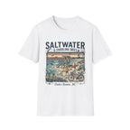 Saltwater & Carolina Skies T-Shirt — Outer Banks Vintage Beach Tee