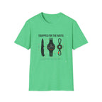 Equipped for the Abyss Scuba Gear T-Shirt — Technical Diving Tools Tee