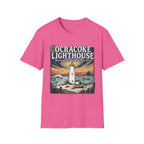 Ocracoke Lighthouse T-Shirt — Vintage Coastal Beacon Tee
