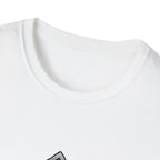 Shark Vintage Crest T-Shirt — "Respect the Current" Nautical Graphic Tee