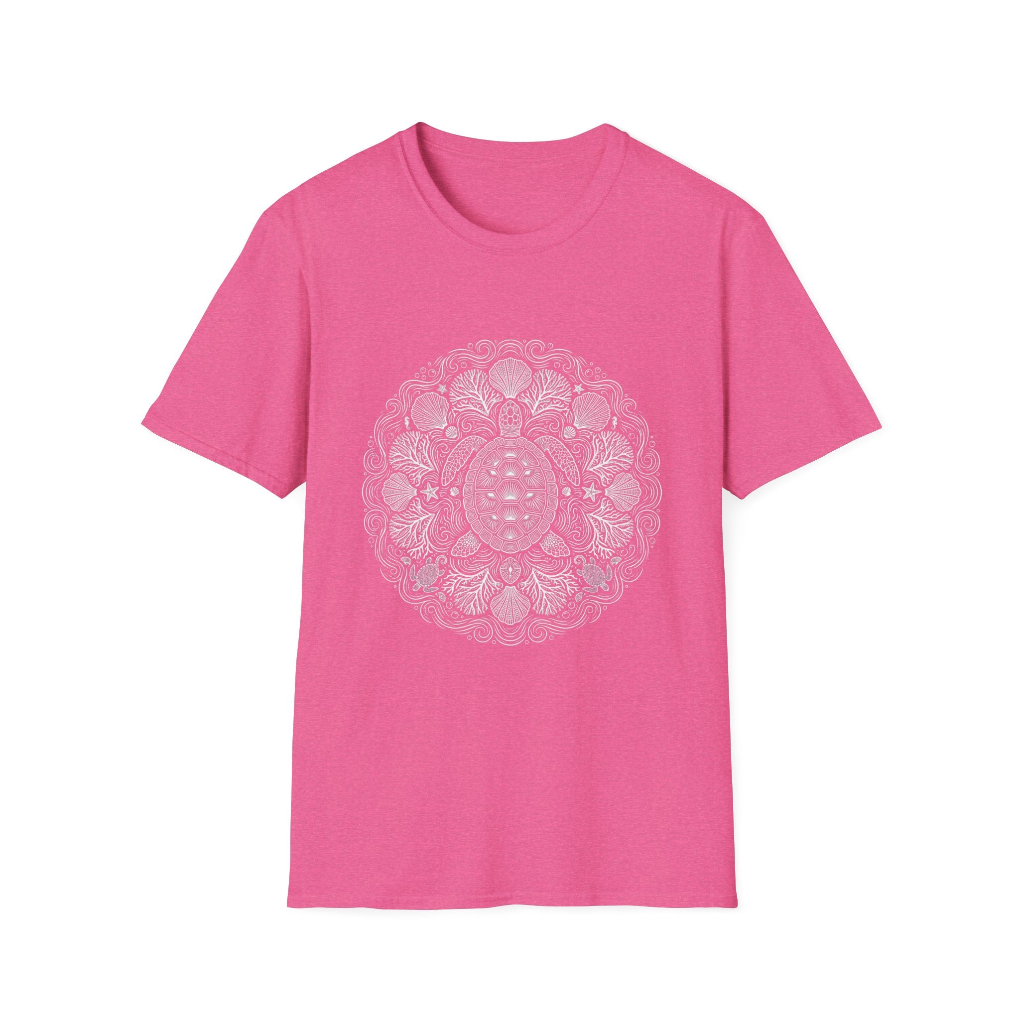 T-Shirt — Intricate Mandala Turtle Graphic Tee