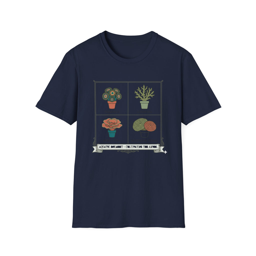 Plant Lover T-Shirt — Botanical Pots Design (Succulent & Cactus)